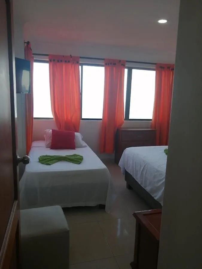 Cartagena Vista Al Mar En Edificio Mar Adentro Bocagrande 아파트 0*,