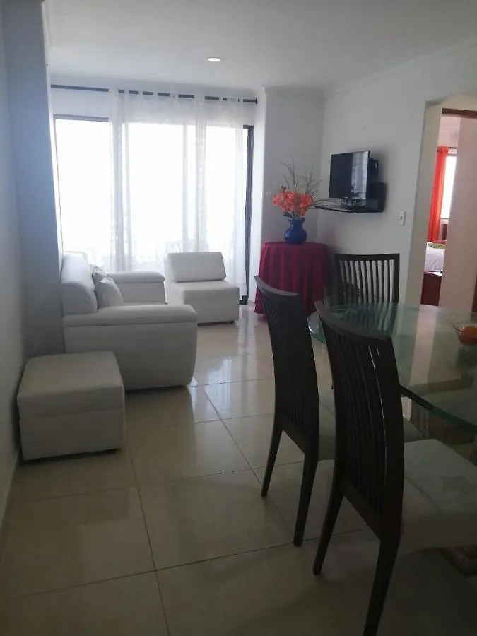 Vista Al Mar En Edificio Mar Adentro Bocagrande Apartment Cartagena
