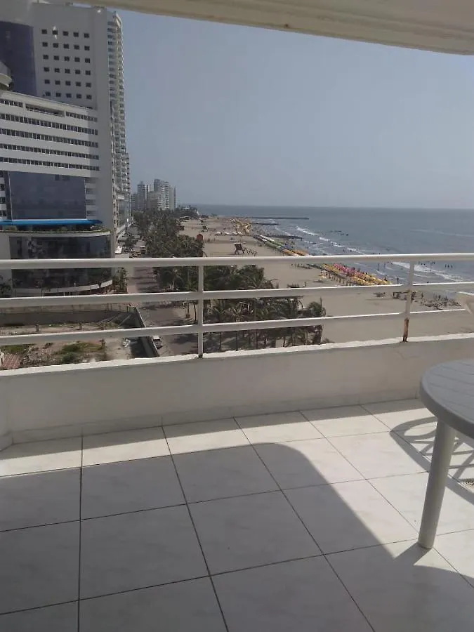 Vista Al Mar En Edificio Mar Adentro Bocagrande Apartment Cartagena