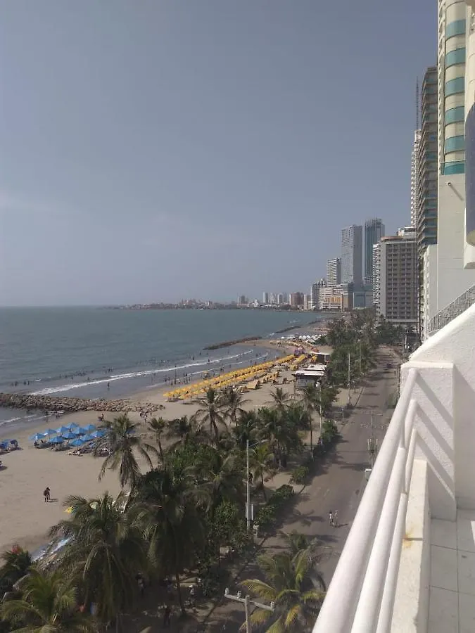 Vista Al Mar En Edificio Mar Adentro Bocagrande Apartment Cartagena 0*,  Colombia